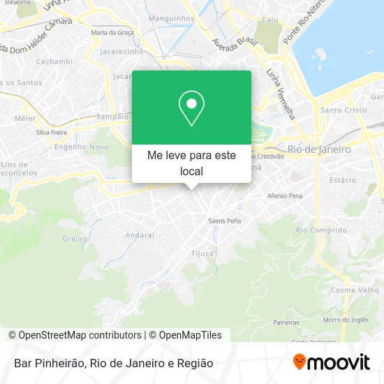 Bar Pinheirão mapa
