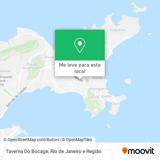 Taverna Do Bocage mapa