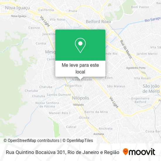 Rua Quintino Bocaiúva 301 mapa