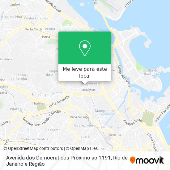 Avenida dos Democraticos Próximo ao 1191 mapa