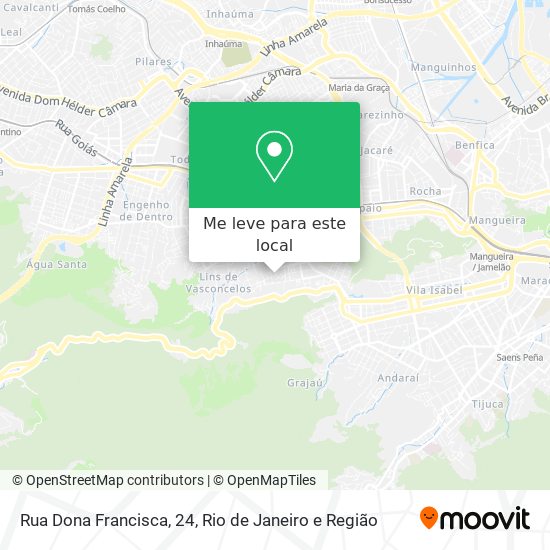 Rua Dona Francisca, 24 mapa