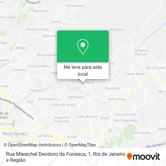 Rua Marechal Deodoro da Fonseca, 1 mapa