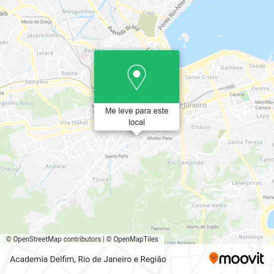 Academia Delfim mapa