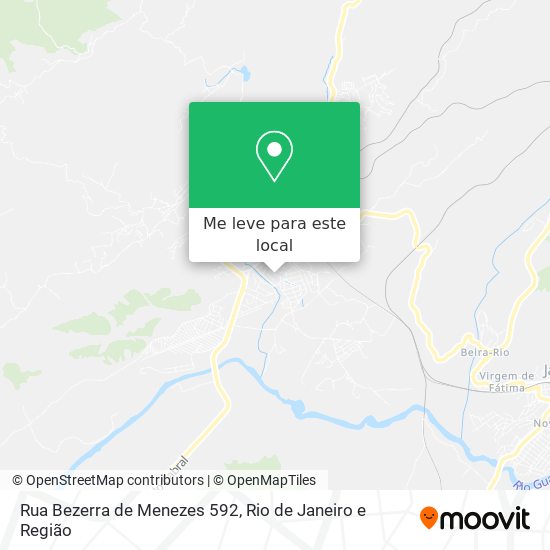 Rua Bezerra de Menezes 592 mapa