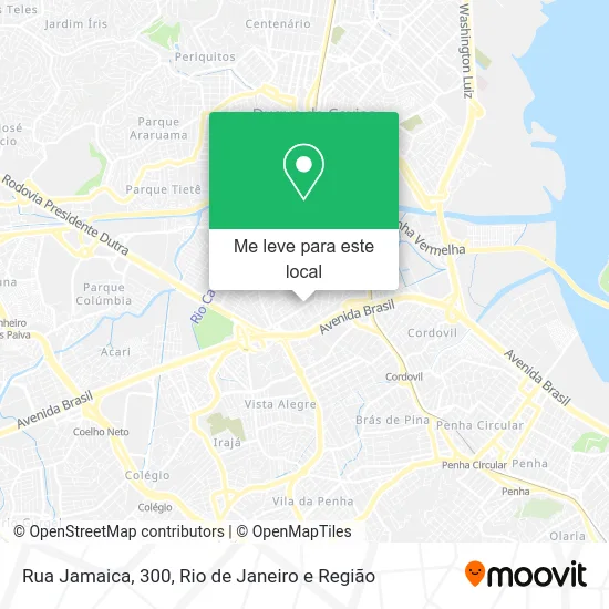 Rua Jamaica, 300 mapa