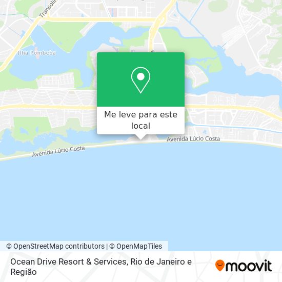 Ocean Drive Resort & Services mapa