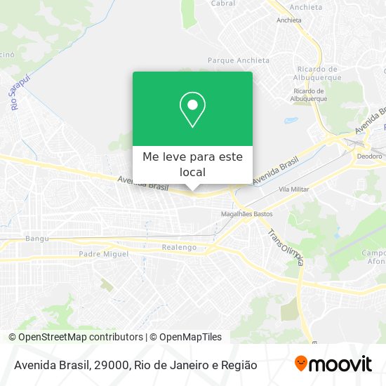 Avenida Brasil, 29000 mapa