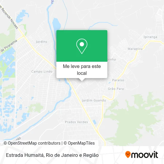 Estrada Humaitá mapa