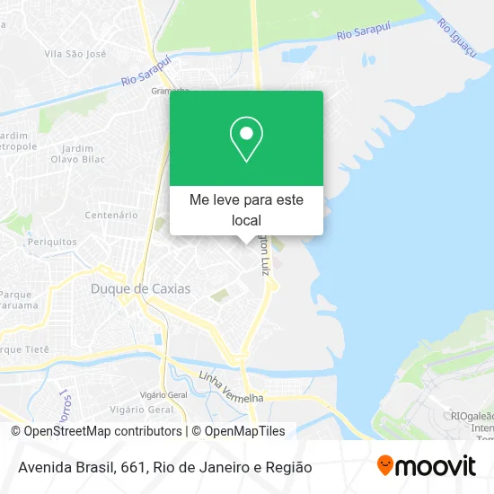 Avenida Brasil, 661 mapa
