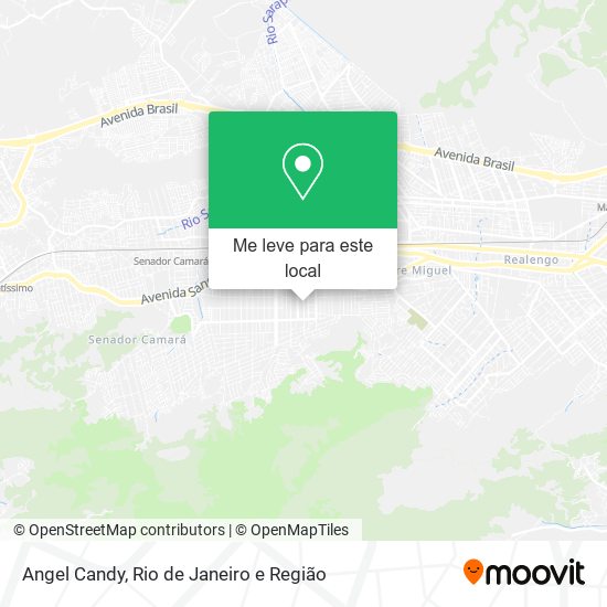 Angel Candy mapa