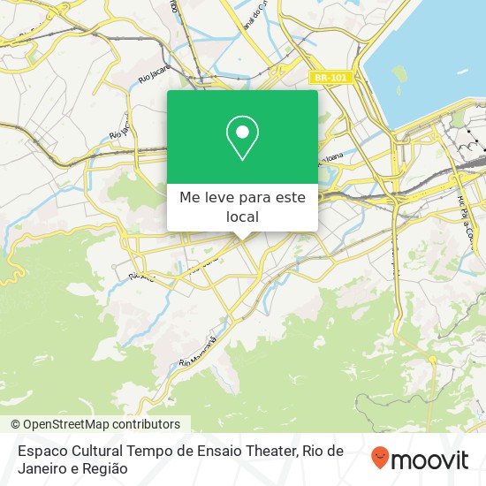 Espaco Cultural Tempo de Ensaio Theater mapa