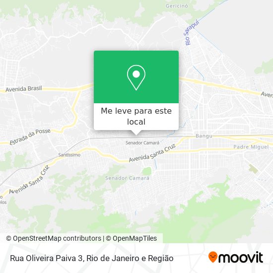 Rua Oliveira Paiva 3 mapa
