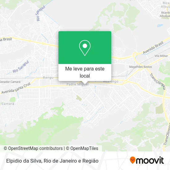 Elpidio da Silva mapa