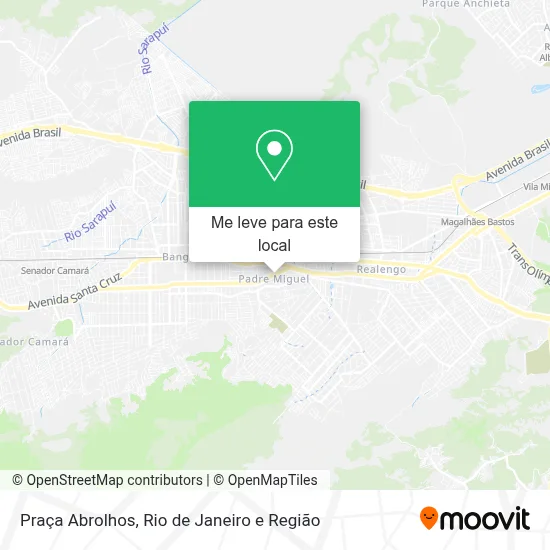 Praça Abrolhos mapa