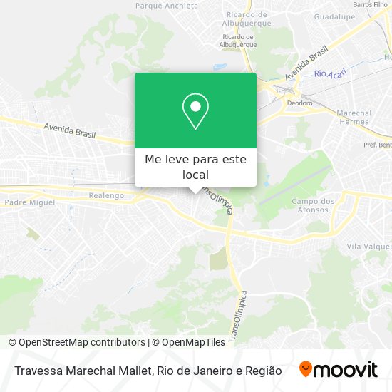 Travessa Marechal Mallet mapa