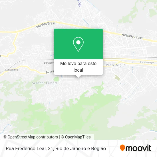 Rua Frederico Leal, 21 mapa