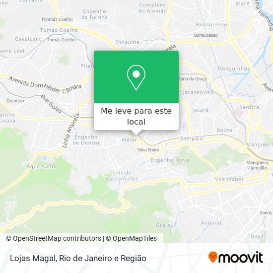 Lojas Magal mapa
