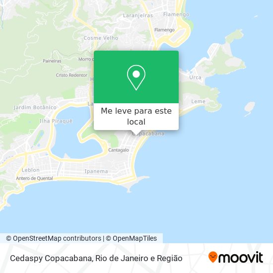 Cedaspy Copacabana mapa