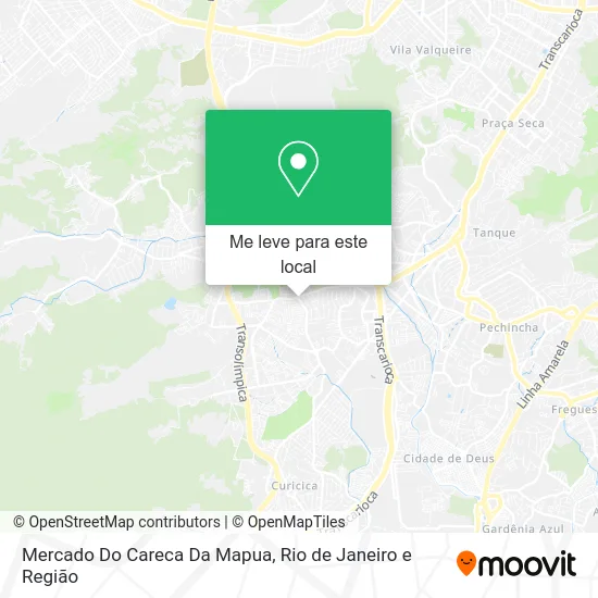 Mercado Do Careca Da Mapua mapa