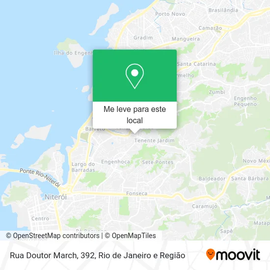 Rua Doutor March, 392 mapa