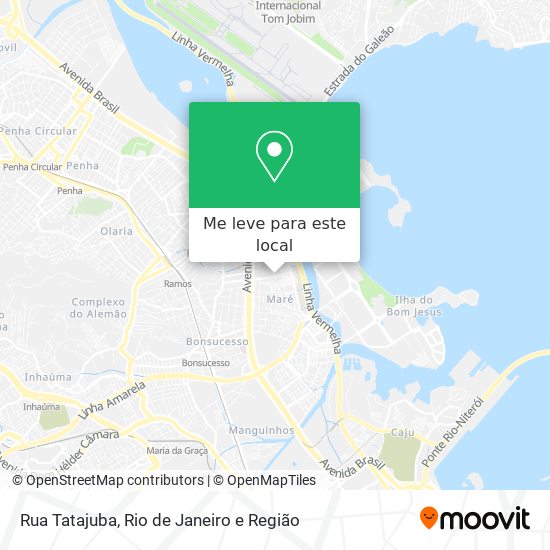 Rua Tatajuba mapa