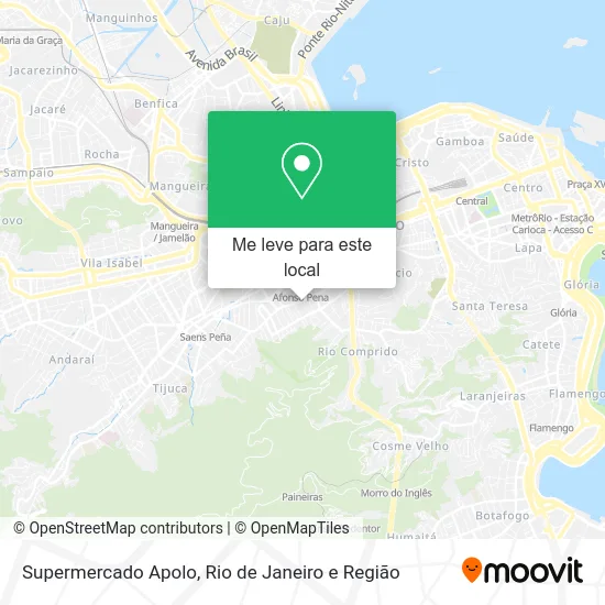 Supermercado Apolo mapa