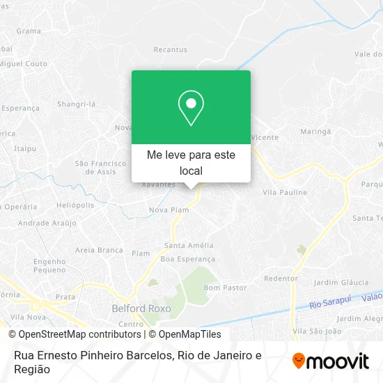 Rua Ernesto Pinheiro Barcelos mapa