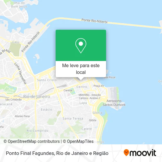 Ponto Final Fagundes mapa