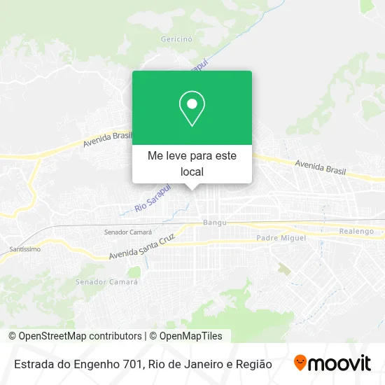 Estrada do Engenho 701 mapa