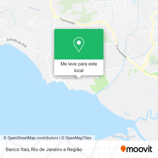 Banco Itaú mapa