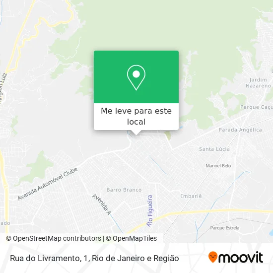 Rua do Livramento, 1 mapa