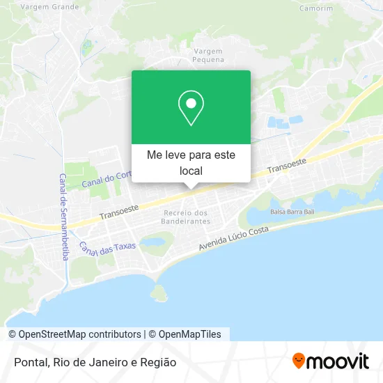 Pontal mapa