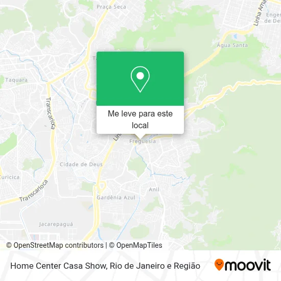 Home Center Casa Show mapa