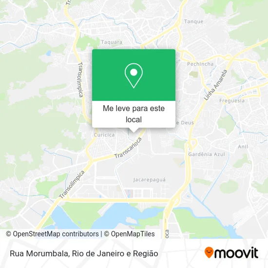 Rua Morumbala mapa