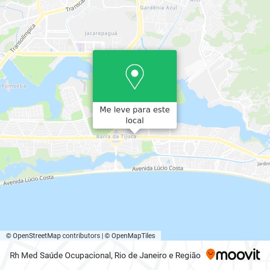Rh Med Saúde Ocupacional mapa