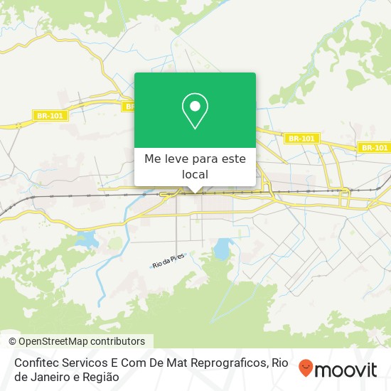 Confitec Servicos E Com De Mat Reprograficos mapa