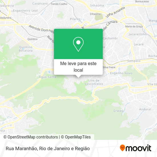 Rua Maranhão mapa