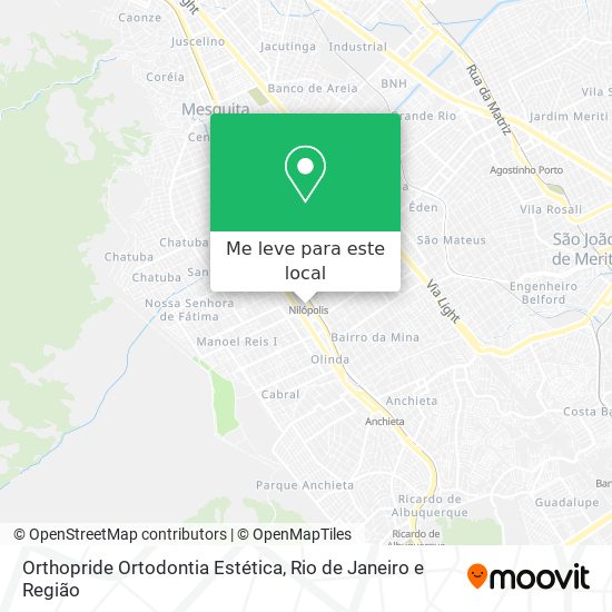 Orthopride Ortodontia Estética mapa