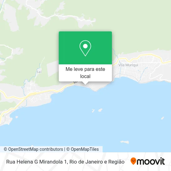 Rua Helena G Mirandola 1 mapa