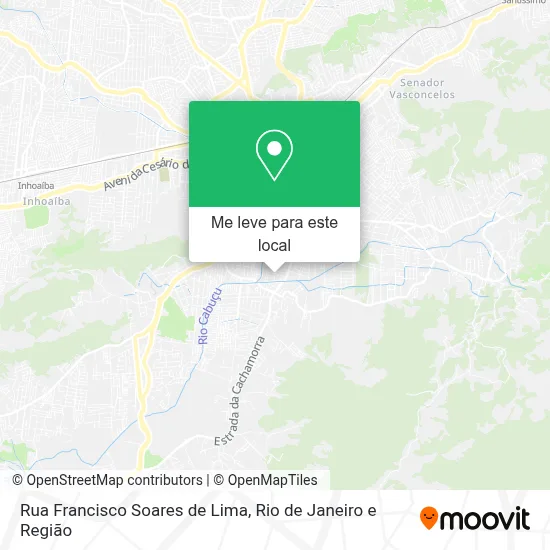 Rua Francisco Soares de Lima mapa