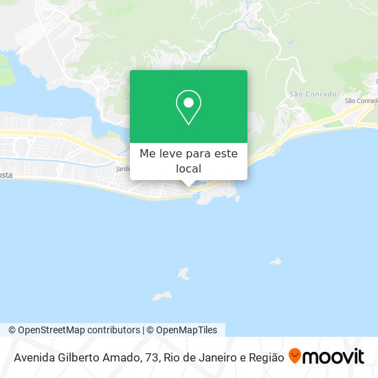 Avenida Gilberto Amado, 73 mapa