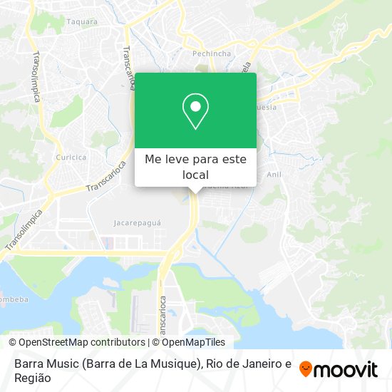 Barra Music (Barra de La Musique) mapa