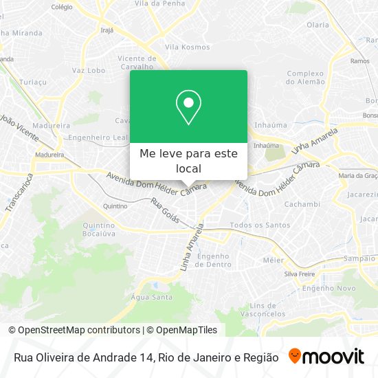 Rua Oliveira de Andrade 14 mapa