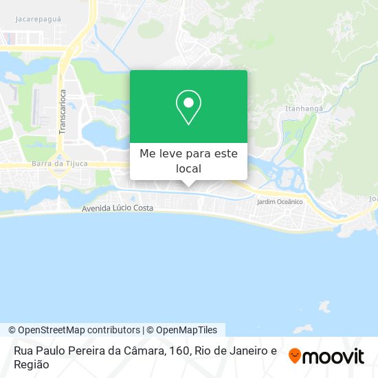 Rua Paulo Pereira da Câmara, 160 mapa