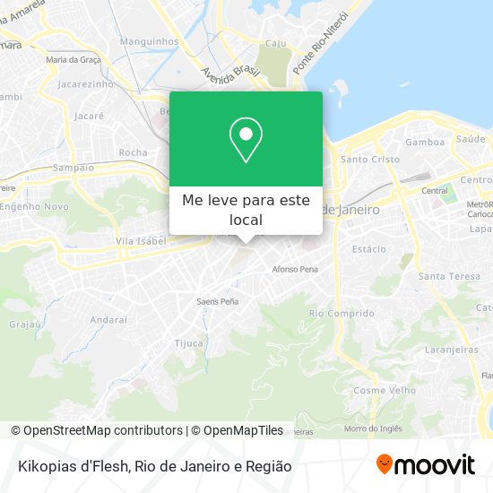 Kikopias d'Flesh mapa