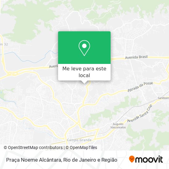 Praça Noeme Alcântara mapa