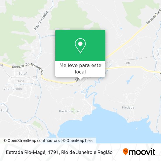 Estrada Rio-Magé, 4791 mapa