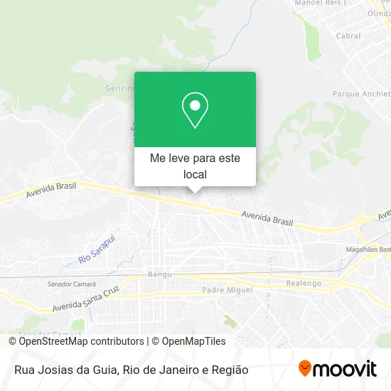 Rua Josias da Guia mapa