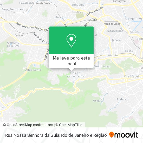 Rua Nossa Senhora da Guia mapa