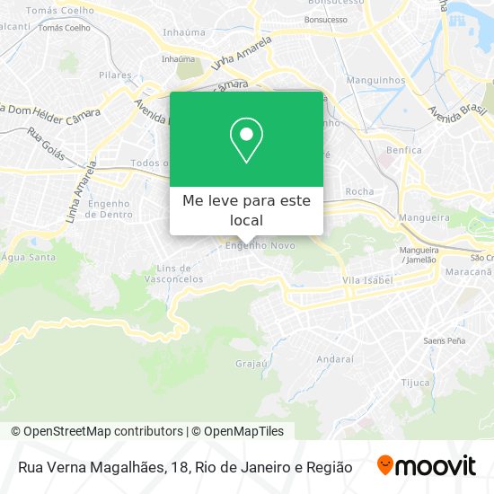 Rua Verna Magalhães, 18 mapa